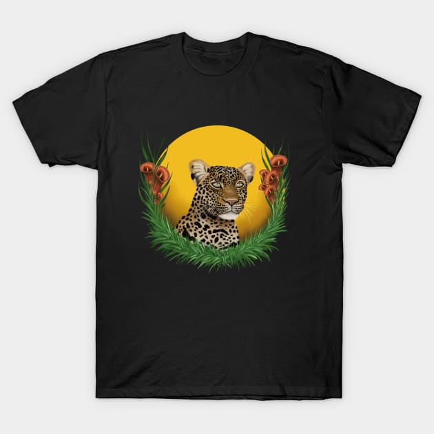 Leopard T-Shirt by SCSDESIGNS